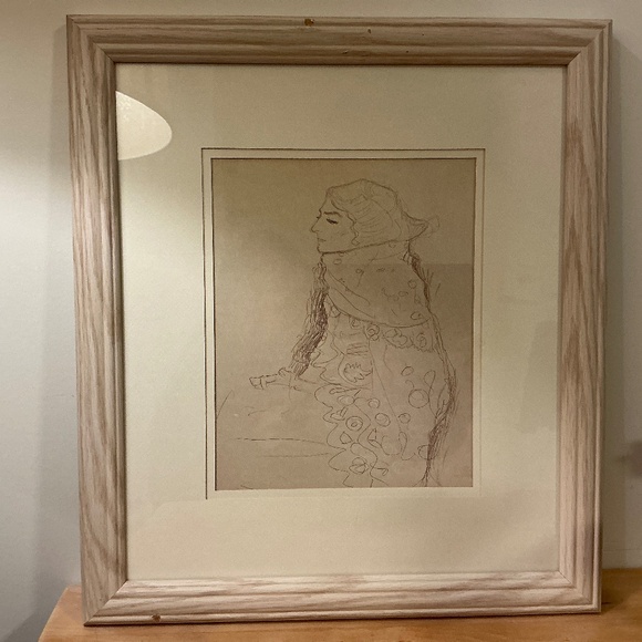 Gustav Klimt Seated Woman Giclee Print